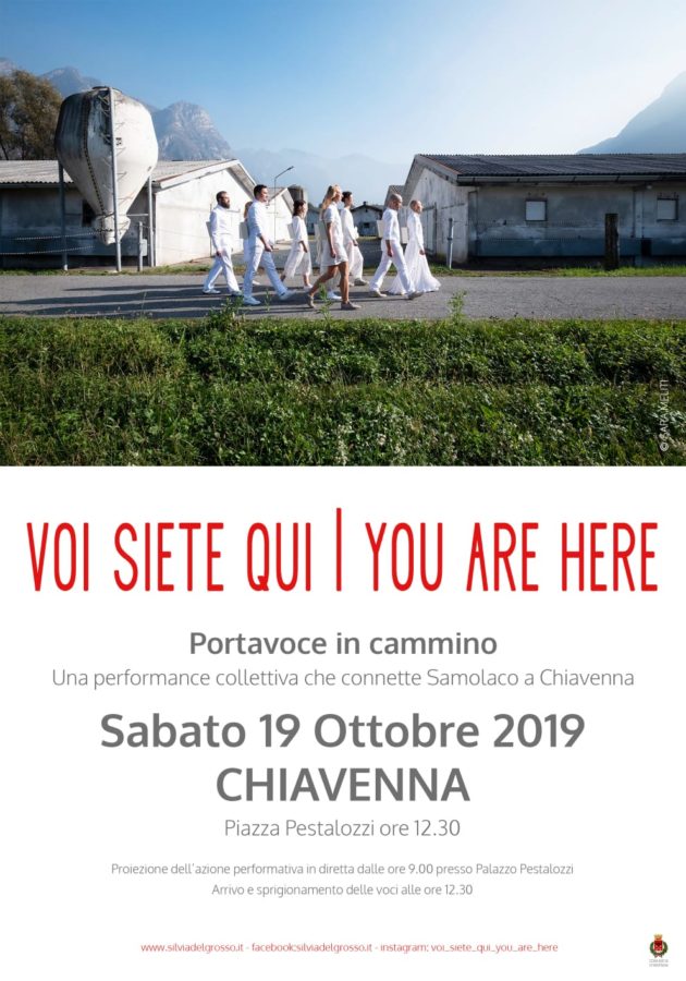 voi siete qui 2019 manifesto